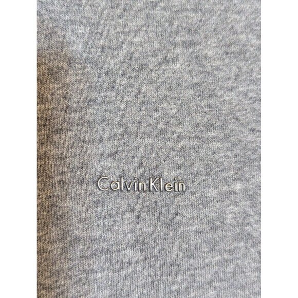 Calvin Klein Mens Grey Full-Zip Jacket Size L - Picture 3 of 8